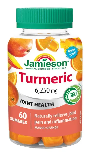 Jamieson Gummmies Kurkuma 60 želatinových pastilek