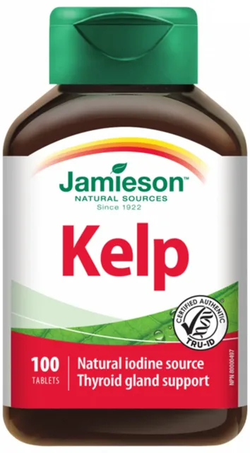 Jamieson Kelp mořské řasy 650 ug 100 tablet