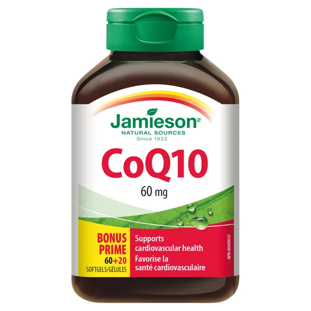 Jamieson Koenzym Q10 60 mg 80 kapslí