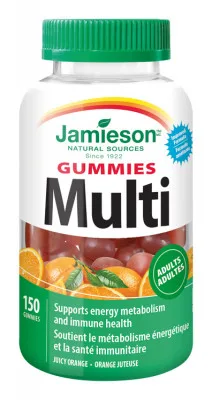 JAMIESON Multi Gummies želat.past.dospělé 150 ks