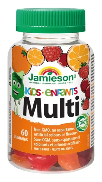 Jamieson Multi Kids Gummies želatinové pastilky 60 ks