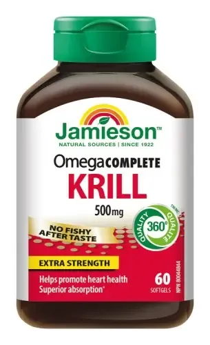 Jamieson Omega Complete Super Krill 500 mg kapslí 60