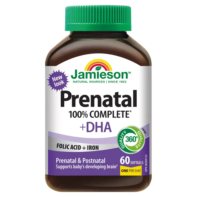 Jamieson Prenatal Complete s DHA a EPA 60 kapslí