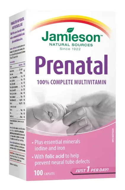 Jamieson Prenatal multivitamin 100 tablet