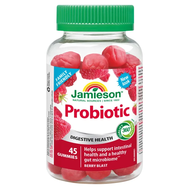 Jamieson Probiotic Gummies 45 želé pastilek
