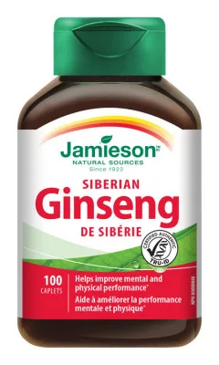 JAMIESON Sibiřský ženšen 650mg tbl.100