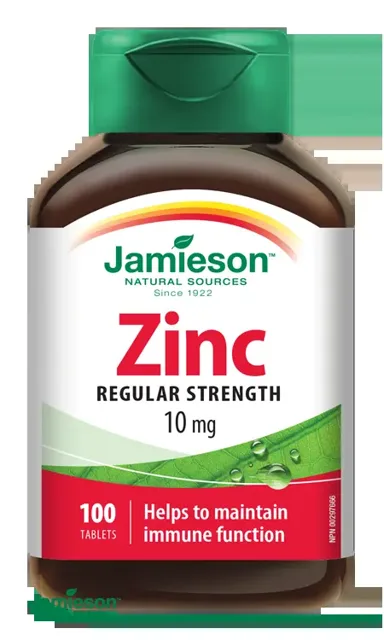 Jamieson Zinek 10 mg 100 tablet