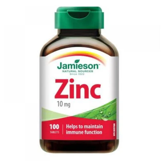 JAMIESON Zinek 10 mg 100 tablet