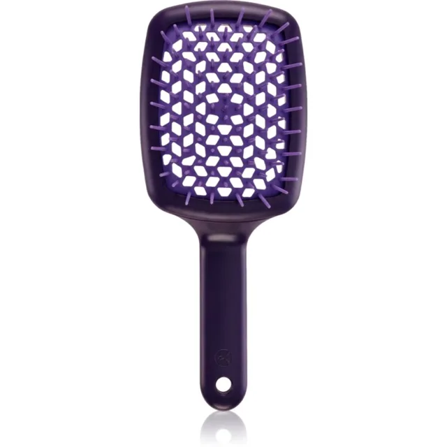 Janeke Curvy "M" Vented Brush plochý kartáč pro tepelnou úpravu vlasů 21 x 8,5 x 4 cm 1 ks