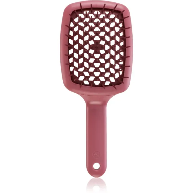 Janeke Curvy "M" Vented Brush plochý kartáč pro tepelnou úpravu vlasů 21 x 8,5 x 4 cm 1 ks