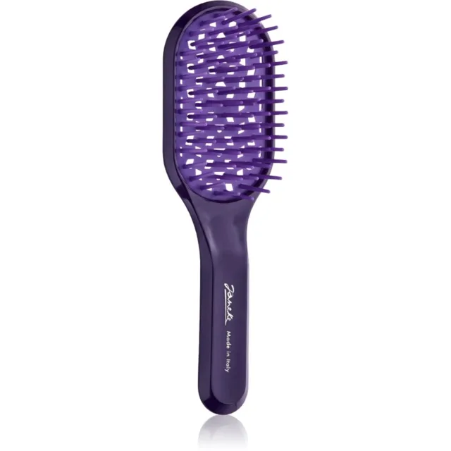 Janeke Curvy Vented Brush plochý kartáč pro rychlejší foukanou 15x5 cm