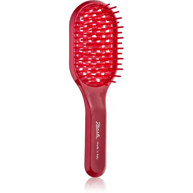 Janeke Curvy Vented Brush plochý kartáč pro rychlejší foukanou 15x5 cm