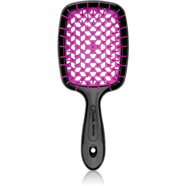 Janeke Superbrush velký plochý kartáč na vlasy 20,3 x 8,5 x 3,1 cm 1 ks
