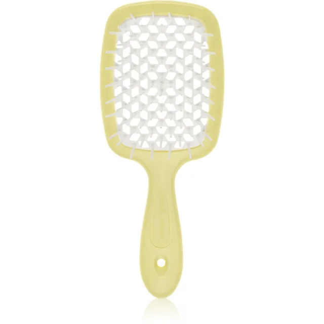 Janeke The Original SuperBrush Small malý plochý kartáč na vlasy Yellow 1 ks