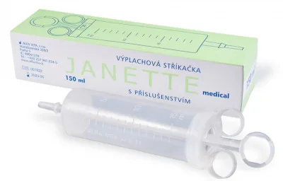 JANETTE stříkačka výplachová balená 150ml