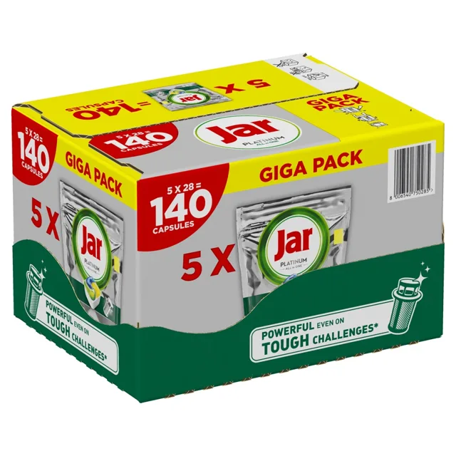 Jar Platinum kapsle na nádobí 5x28ks