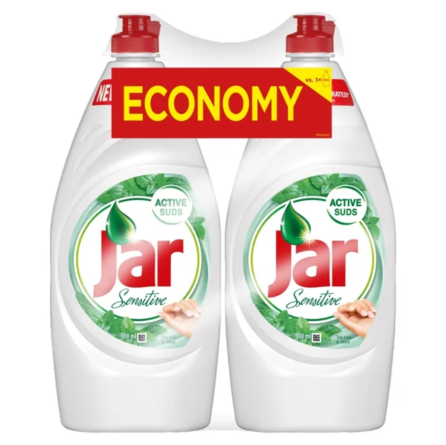 JAR Sensitive Tea Tree & Mint 2 x 900 ml