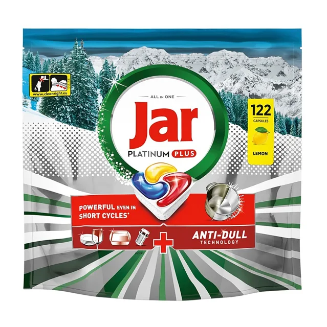 JAR Tablety do myčky Platinum Plus Winter LIM 122 kusů