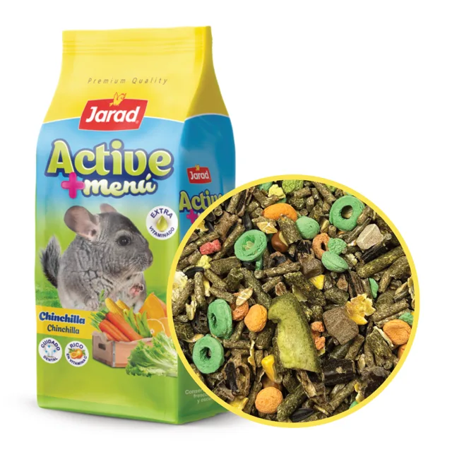 Jarad Active+ Činčila - 2kg + 1kg GRATIS