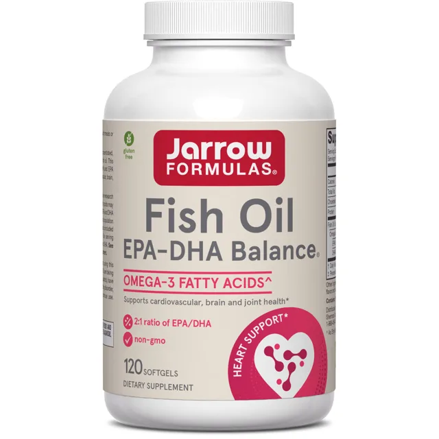 Jarrow Formulas EPA-DHA Balance, 120 softgelových kapslí