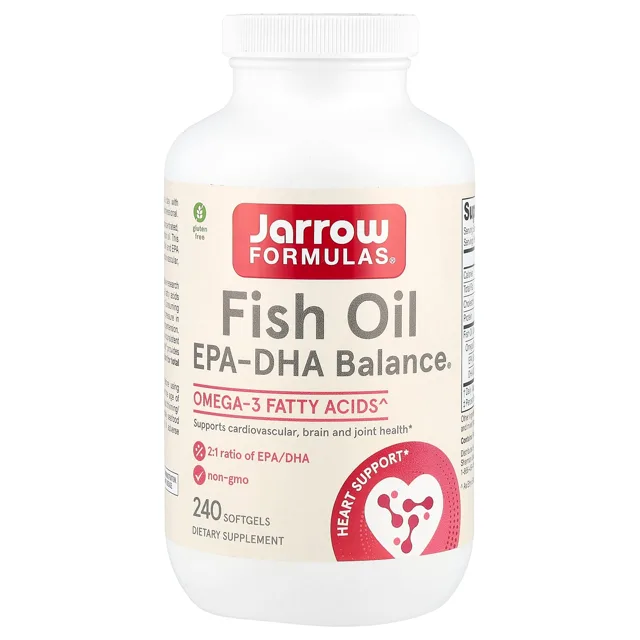 Jarrow Formulas EPA-DHA Balance, 240 softgelových kapslí