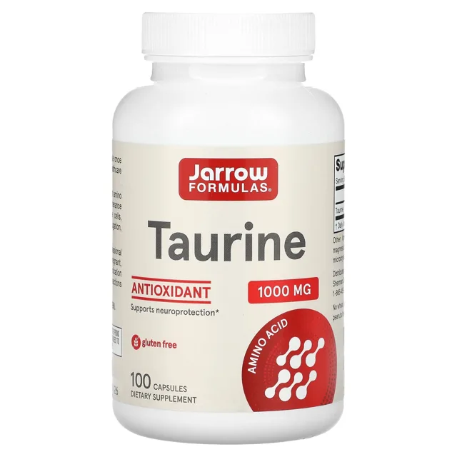 Jarrow Formulas Taurin, 1000 mg, 100 kapslí