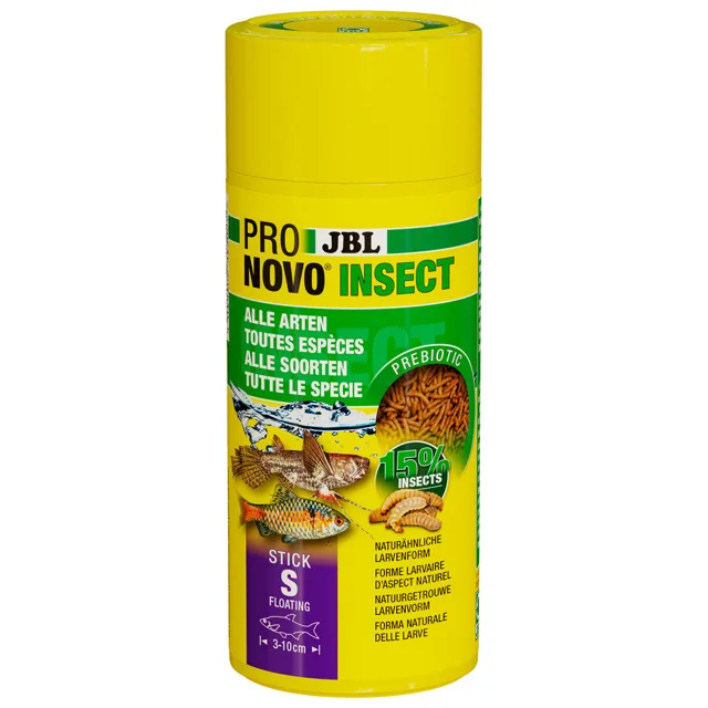 JBL ProNovo Insect Stick S - výhodné balení: 2 × 250 ml