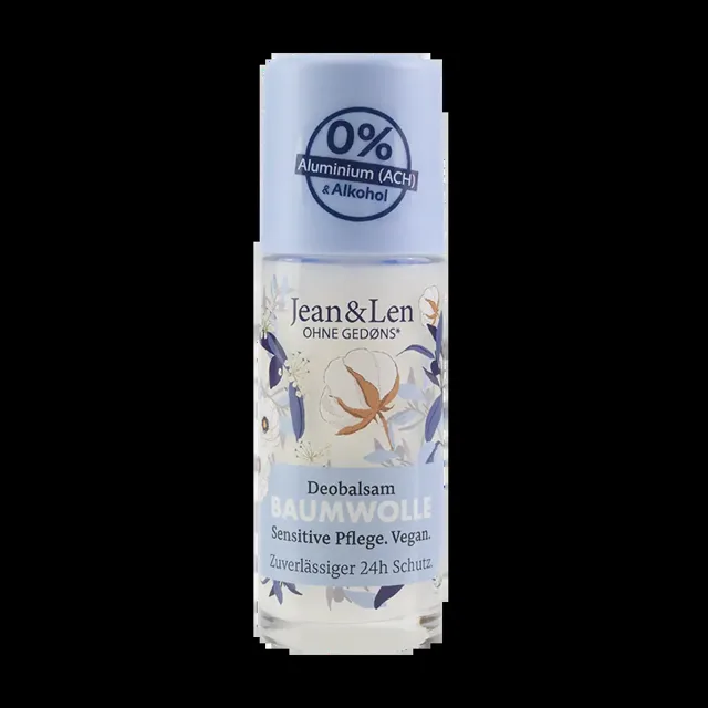 Jean&Len Deodorant roll-on pro ženy Cotton 50 ml