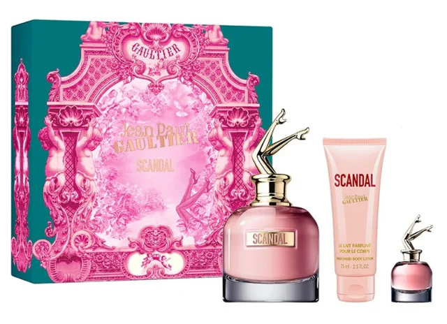 Jean P. Gaultier Scandal - EDP 80 ml + tělové mléko 75 ml + EDP 6 ml