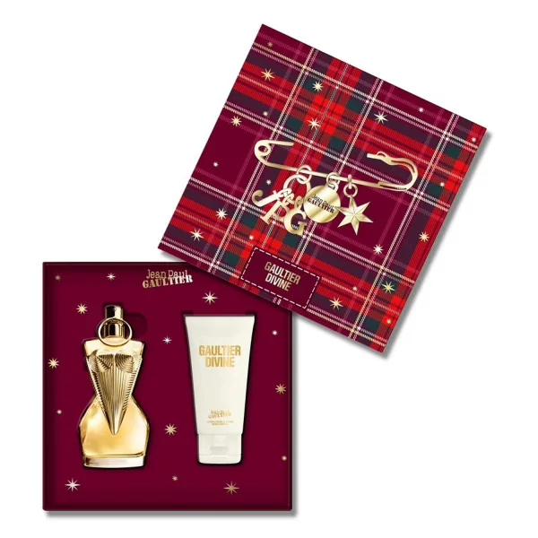 Jean Paul Gaultier Gaultier Divine dárková sada (parfémová voda 50 ml + tělové mléko 75 ml)