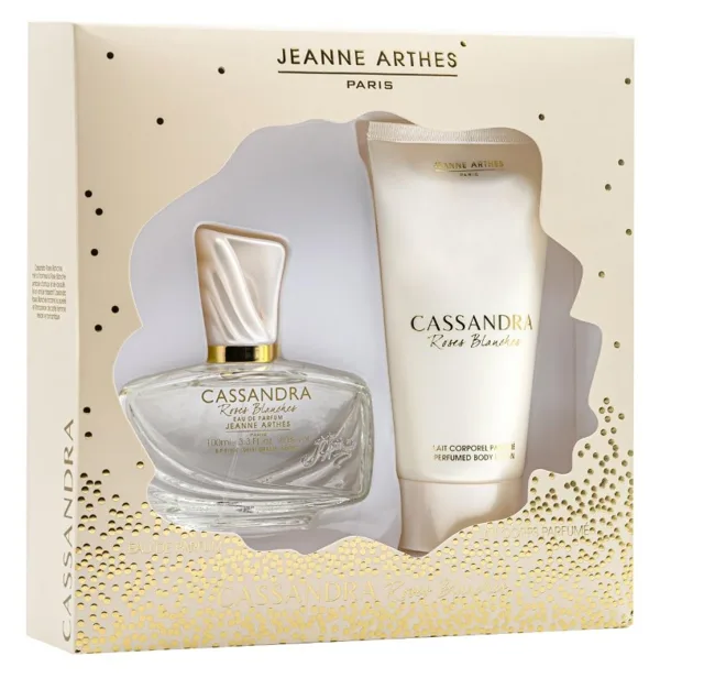 Jeanne Arthes Cassandra Roses Blanches - EDP 100 ml + tělové mléko 150 ml