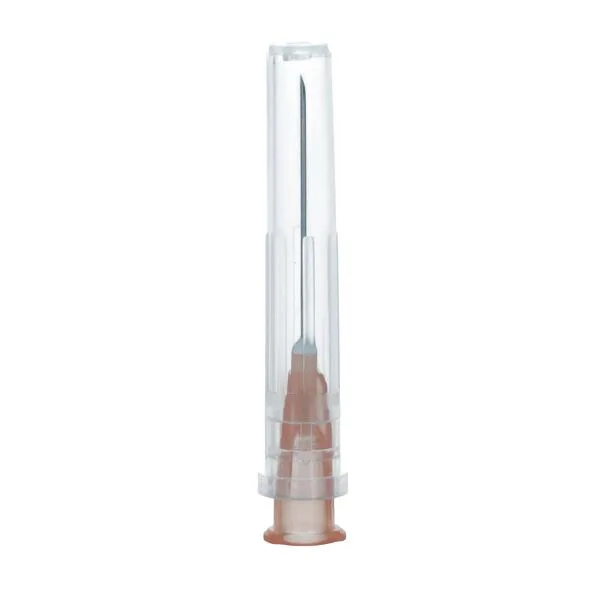 Jednorázová injekční jehla oranžová – 0,5 x 16 mm, 100 ks