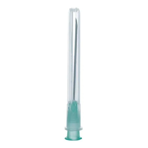 Jednorázová injekční jehla zelená – 0,8 x 40 mm, 100 ks