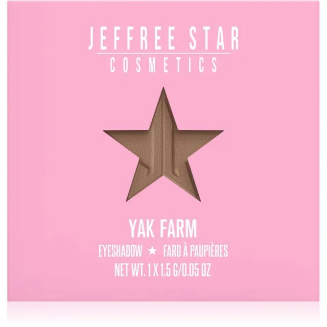 Jeffree Star Cosmetics Artistry Single Eyeshadow oční stíny odstín Yak Farm 1.5 g