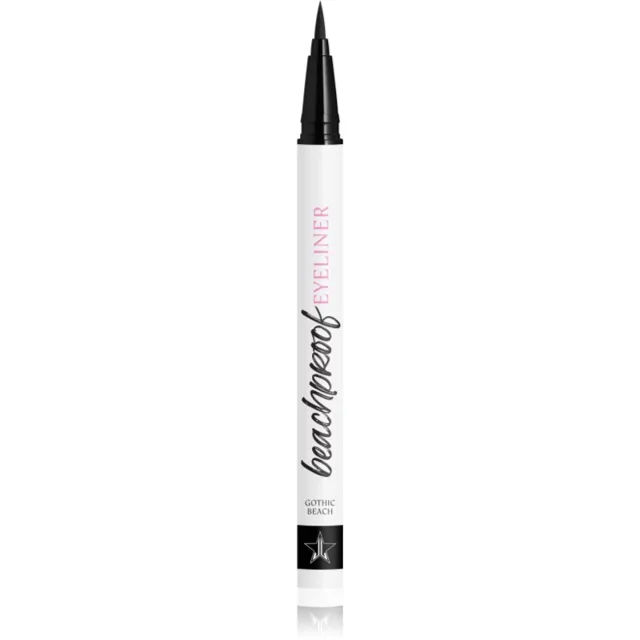 Jeffree Star Cosmetics Gothic Beach BeachProof Eyeliner oční linky ve fixu odstín Gothic Beach - Black 0.5 ml