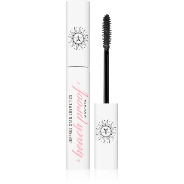 Jeffree Star Cosmetics Gothic Beach BeachProof Mascara řasenka pro objem, natočení a oddělení řas voděodolná Black 8 ml