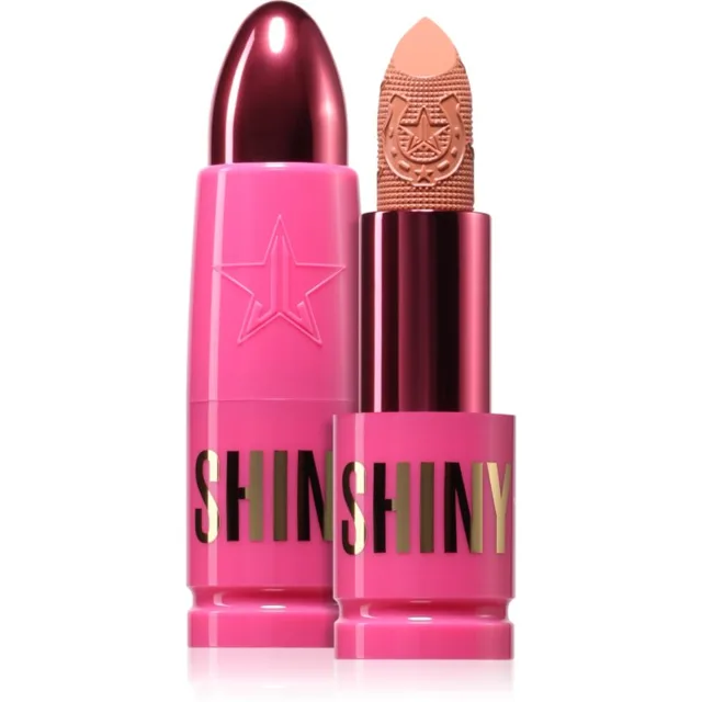 Jeffree Star Cosmetics Shiny Trap Lipstick krémová rtěnka se saténovým finišem odstín Cowgirl Suede 3 g