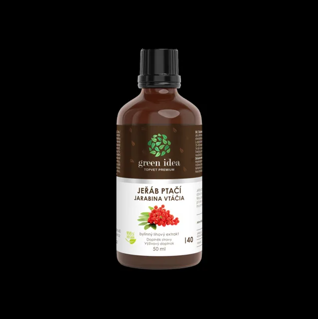 Jeřáb ptačí tinktura – kapky 50 ml – Green idea