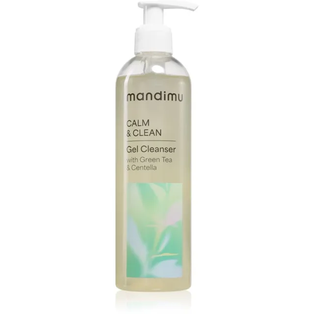Jíme zdravě Mandimu Calm & Clean Gel Cleanser čisticí emulze se zeleným čajem 250 ml