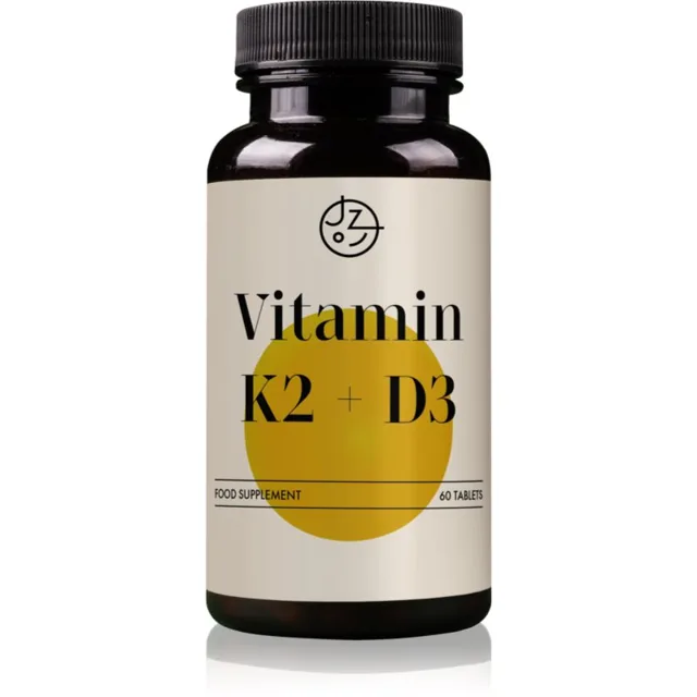 Jíme zdravě Vitamin K2+D3 tablety pro normální funkci imunitního systému, stavu kostí a činnosti svalů 46 g