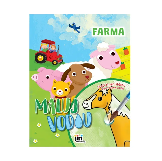 JIRI MODELS Maluj vodou A4 Farma 1 ks