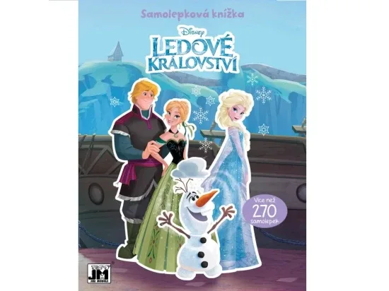 Jiri Models samolepková knížka Ledové království