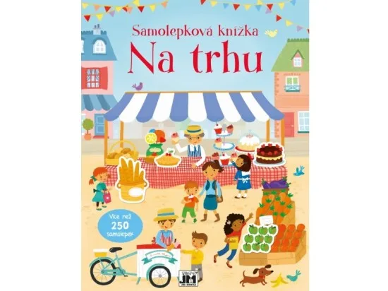 Jiri Models samolepková knížka Na trhu