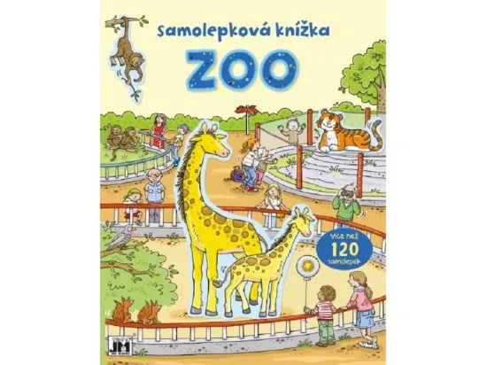 Jiri Models samolepková knížka ZOO
