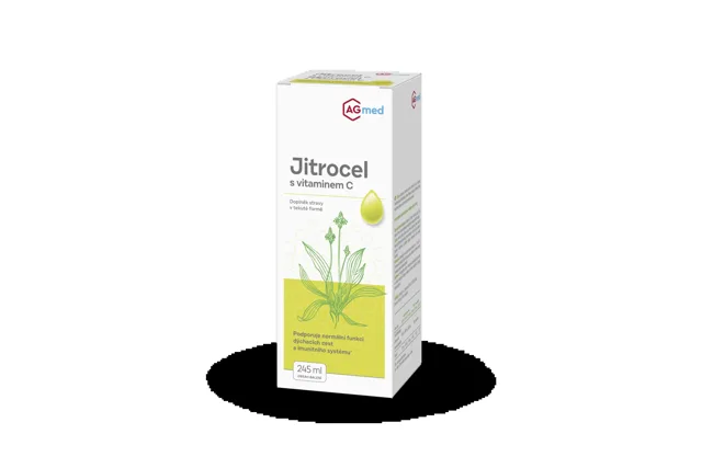 Jitrocel s vitaminem C 245 ml AGmed
