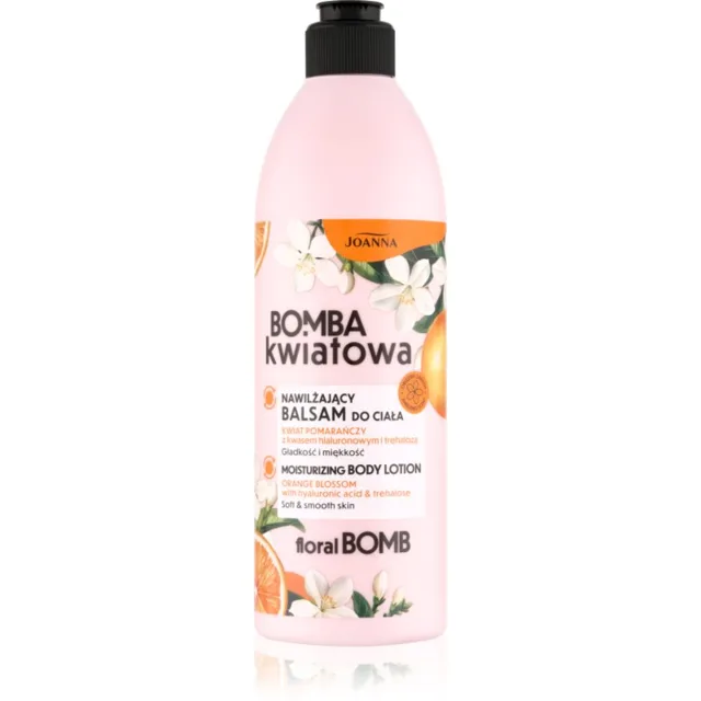 Joanna Floral Bomb Moisturizing hydratační tělové mléko Orange Blossom 500 g
