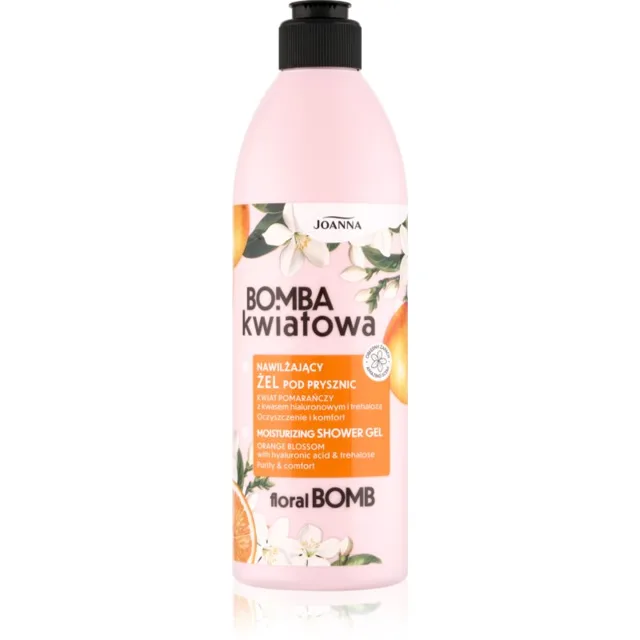 Joanna Floral Bomb Moisturizing sprchový gel Orange Blossom 500 ml