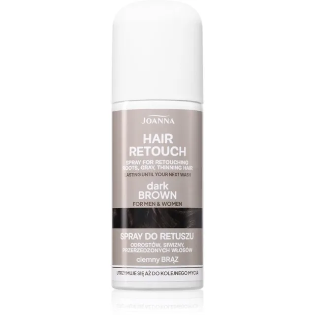 Joanna Hair Retouch Spray sprej pro zakrytí šedin Dark Brown 75 ml