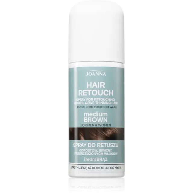 Joanna Hair Retouch Spray sprej pro zakrytí šedin Medium Brown 75 ml