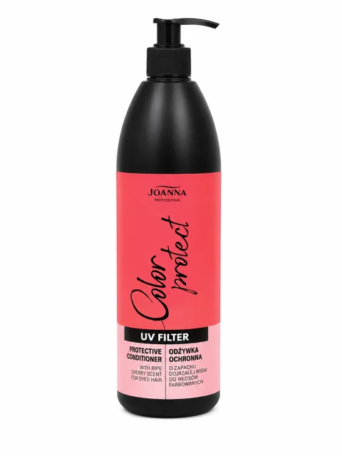 Joanna Professional ochranný kondicionér pro barvené vlasy 1000 g (poškozený aplikátor)